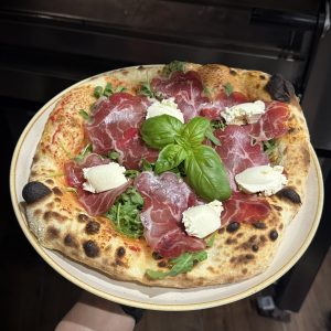 Pizza Mascarpone e Coppa … A,C,G